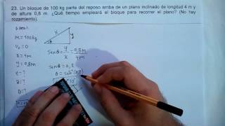 23 APLICACIÓN DE LA SEGUNDA LEY DE NEWTON Fma [upl. by Sanjiv]