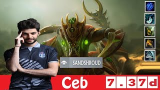 DOTA 2 Ceb the SAND KING OFFLANE 737d 3 [upl. by Viking648]