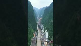 Narrowest City of the World  Yanjin county Zhaotong City [upl. by Hescock]