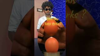 Egg  Salt  One by one eggs stand hack diy experiment entertainment fypシ゚viral [upl. by Elliven]