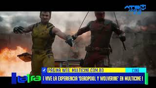 ¡Se parte del gran estreno de Deadpool amp Wolverine junto a Multicine [upl. by Kline]