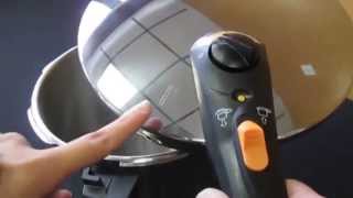 FAGOR DUO Pressure Cooker How to open and lock the Duo [upl. by Leanard]