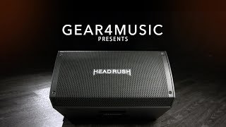 HeadRush FRFR112 2000W 1x12 Speaker  Gear4music demo [upl. by Alegnasor305]