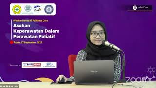 Webinar seri7 Asuhan Keperawatan dalam Paliatif [upl. by Pallua912]