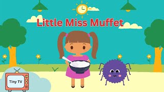 Little Miss Muffet  Nursery Rhymes For Children [upl. by Maram995]