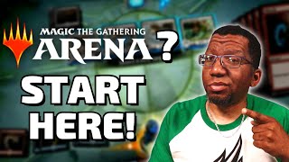 MTG Arena Beginner Guide  Magic the Gathering Arena Tips amp Tricks Primer [upl. by Kado]