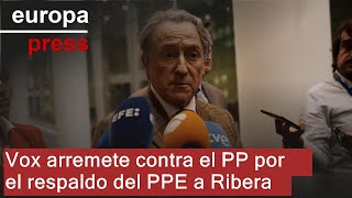 Vox arremete contra el PP por el respaldo del PPE a Ribera [upl. by Hasseman]