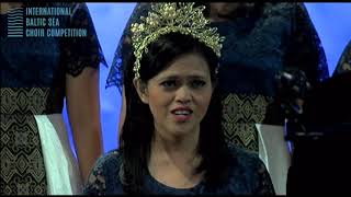 Iuppiter by Michael Ostrzyga Parahyangan Catholic University Choir IBSCC 2018 Grand Prix [upl. by Anivlek278]