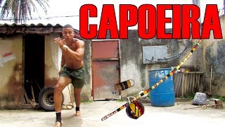 TREINO DE CAPOEIRA EM CASA ‹ RamonCatonho › [upl. by Mourant315]