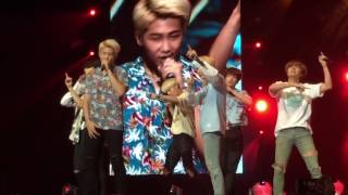 BTS FIRE Live KCONLA 2016 FANCAM [upl. by Dulcie]