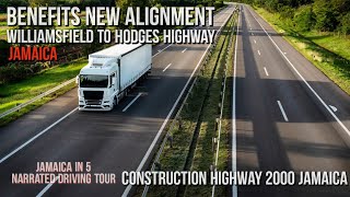 New Alignment Williamsfield to Hodges Highway Jamaica [upl. by Intisar]