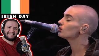 REACTION Sinead OConnor  Nothing Compares 2 U Live [upl. by Inilahs637]