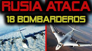 🔴 18 BOMBARDEROS RUSOS SOBRE UCRANIA 🔴 RUSIA LANZA EL ATAQUE MAS DEVASTADOR DE LA GUERRA 🔴 [upl. by Laroy178]