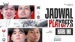 PLAYOFFS MPL ID S13  Hari ke 2 [upl. by Isacco]