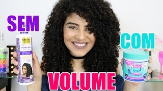 DICAS PARA DEIXAR O CABELO COM OU SEM VOLUME [upl. by Hawkins]