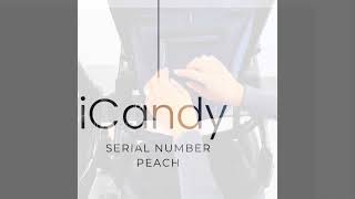 iCandy Pram Serial Numbers  PeachNEW Orange Lime 2021 [upl. by Ennovahc]