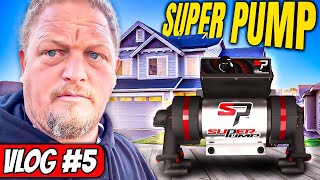 Super Pump vlog 5 New lithium battery no dcdc charge and no solar [upl. by Etnoek]