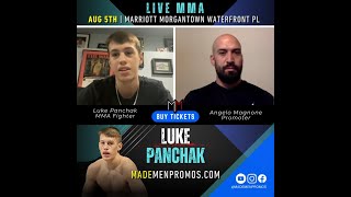 Get ready to watch Luke Panchak fighting for Bantamweight Title this weekend in Morgantown [upl. by Bashemeth810]