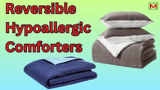 5 Best Reversible Hypoallergic Comforters 2024  Best Down Alternative Comforter [upl. by Ime181]