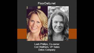 FloorDailynet Leah Phillips and Cori Walthers Discuss the Delos Companys USA Rug Business [upl. by Narahs]