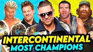 Most WWE Intercontinental Champions In History [upl. by Barbe]