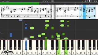 Deltarune Chapter 2 OST  NOWS YOUR CHANCE TO BE A  Piano tutorial and cover Sheets  MIDI [upl. by Marge]