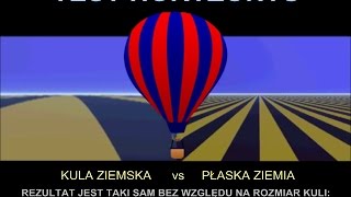 Kula Ziemska vs Płaska Ziemia  Test Horyzontu Roba Skiby [upl. by Ellenwahs]