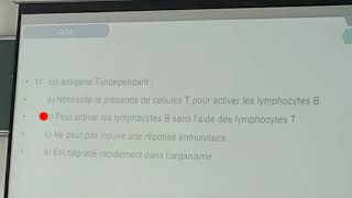 TD 1 Immunologie S5 avec correction biology ispits isss [upl. by Isacco]