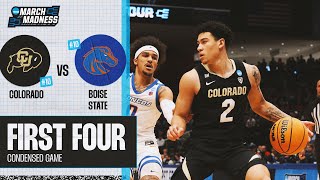 Colorado vs Boise State  First Four NCAA tournament extended highlights [upl. by Nnil29]