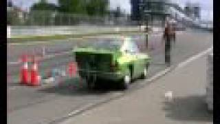 Manta A 800PS Opel Dragrace Viertel Meile Recaro Nürburgring [upl. by Iatnwahs]