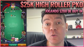 🎯 Rumo aos High Stakes  Jogando 200 Buyin com Bounty [upl. by Eniamrehs]