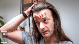 Huge Haircut Transformation with a RECEDING Hairline amp Thinning Crown  Talking Hair Loss EP 6 [upl. by Kass786]