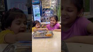 Raanya तो चटनी लगा रही थी 😂 comedyshorts trendingshorts food [upl. by Anek]