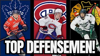 Top 16 Defense Prospects in the NHL [upl. by Sheedy481]