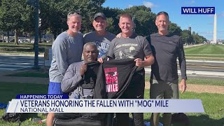 Veterans honor the fallen with Mog Mile in DC [upl. by Reteip]