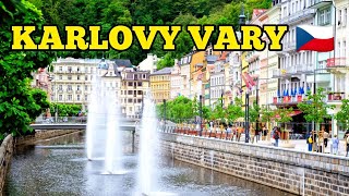 Karlovy Vary  a beautiful walk in the Czech Republic [upl. by Eerhs959]