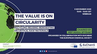 The Value is on Circularity – RecyclingReusingReinvesting on Critical Raw Materials [upl. by Olympe]