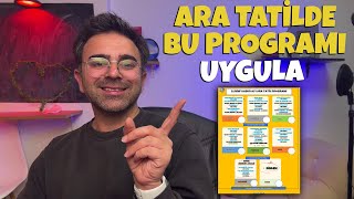 Kasım Ara Tatilinde Bu Programı Mutlaka Uygula [upl. by Zaller]