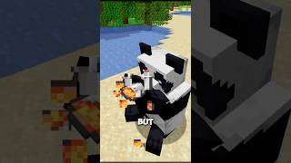 Pandas eat everything in minecraft [upl. by Machos]