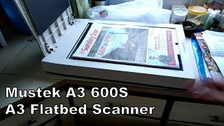 Mustek A3 600S Flatbed Scanner [upl. by Olocin]