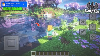 Ultimate Shaders Mcpe v12080  121 Shaders Minecraft PE Mcpe 120 [upl. by Odraccir]