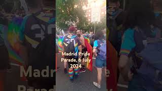 Madrid Pride Parade 6 July 2024 [upl. by Atsirk135]