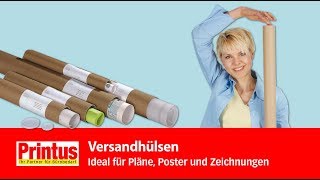 Wie verschicke ich Poster am besten per Post [upl. by Valerye]