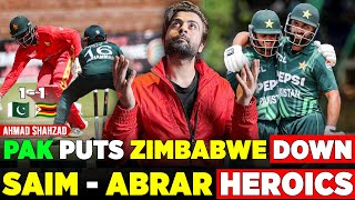 Pakistan SHUTS UP Zimbabwe in 2nd ODI 👊  Pakistan vs Zimbabwe [upl. by Atimed]