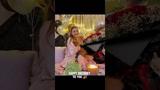 Momina iqbal celebrate their birthday mominaiqbal  Showbiz masala news [upl. by Vasti]