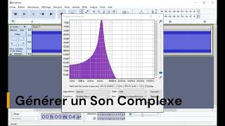 Audacity  Générer Un son pur son complexe son composé Bruit Rose et un Bruit Blanc [upl. by Fowler]
