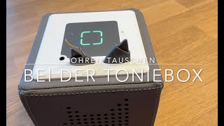 Ohren tauschen bei der Toniebox  Changing the Toniebox ears and cable [upl. by Regen]