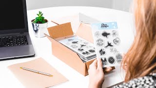 How to create clear stamps [upl. by Norrahs]