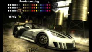 NFS MW  tuning a Corvette C6 [upl. by Frechette]