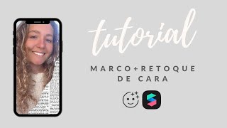 Como crear filtros para Instagram l framemarco amp retoqueretouching en Spark Ar [upl. by Nwahsad]